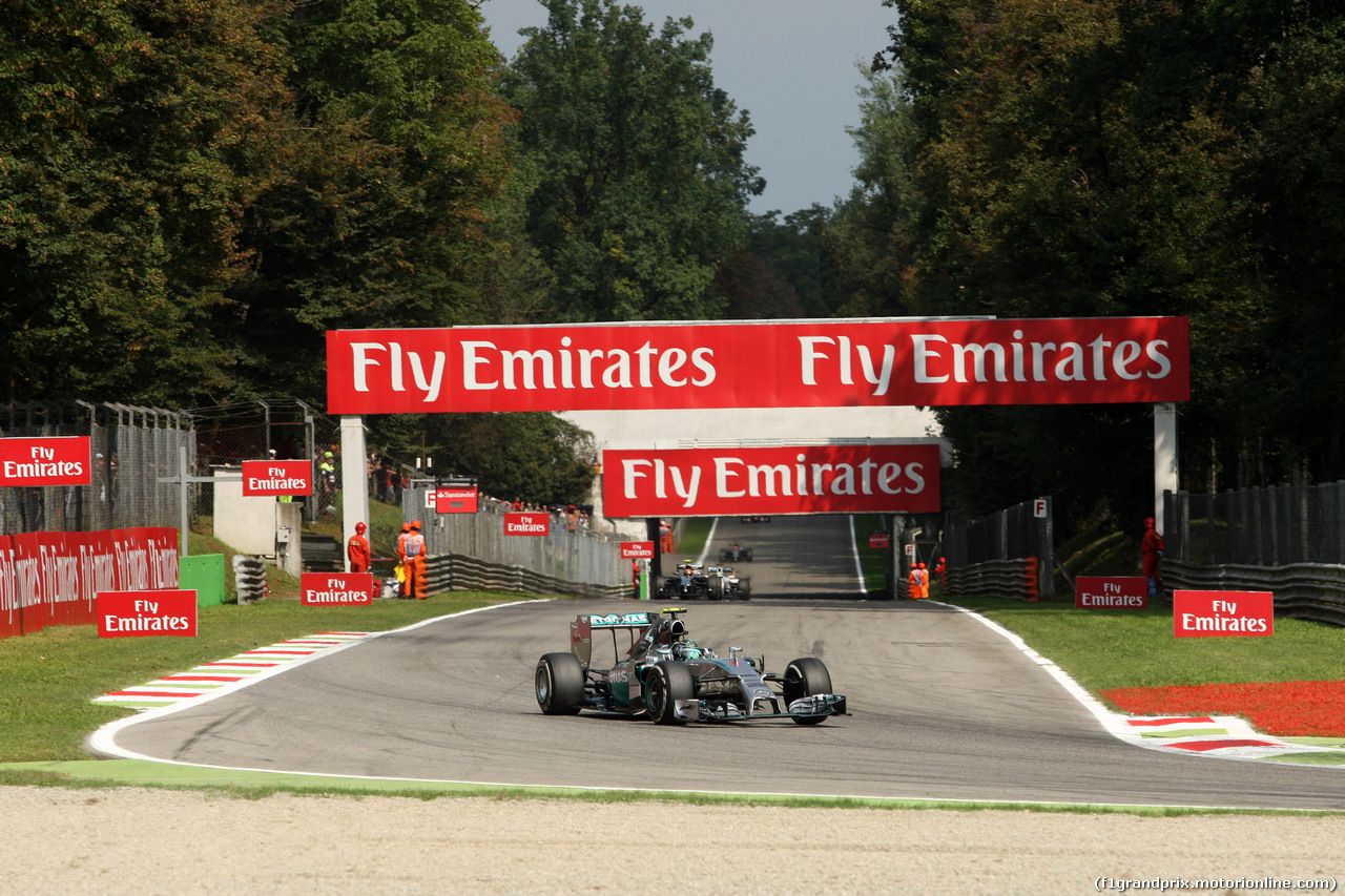 GP ITALIA, 07.09.2014 - Gara, Nico Rosberg (GER) Mercedes AMG F1 W05