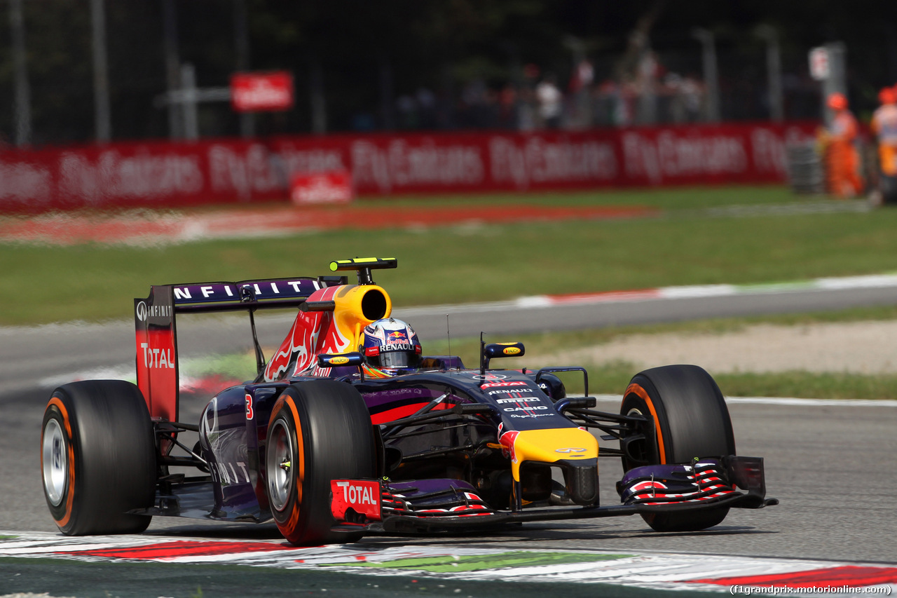 GP ITALIA, 07.09.2014 - Gara, Daniel Ricciardo (AUS) Red Bull Racing RB10