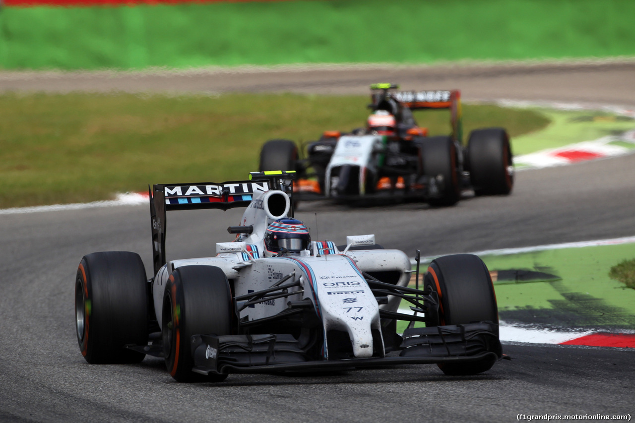 GP ITALIA, 07.09.2014 - Gara, Valtteri Bottas (FIN) Williams F1 Team FW36