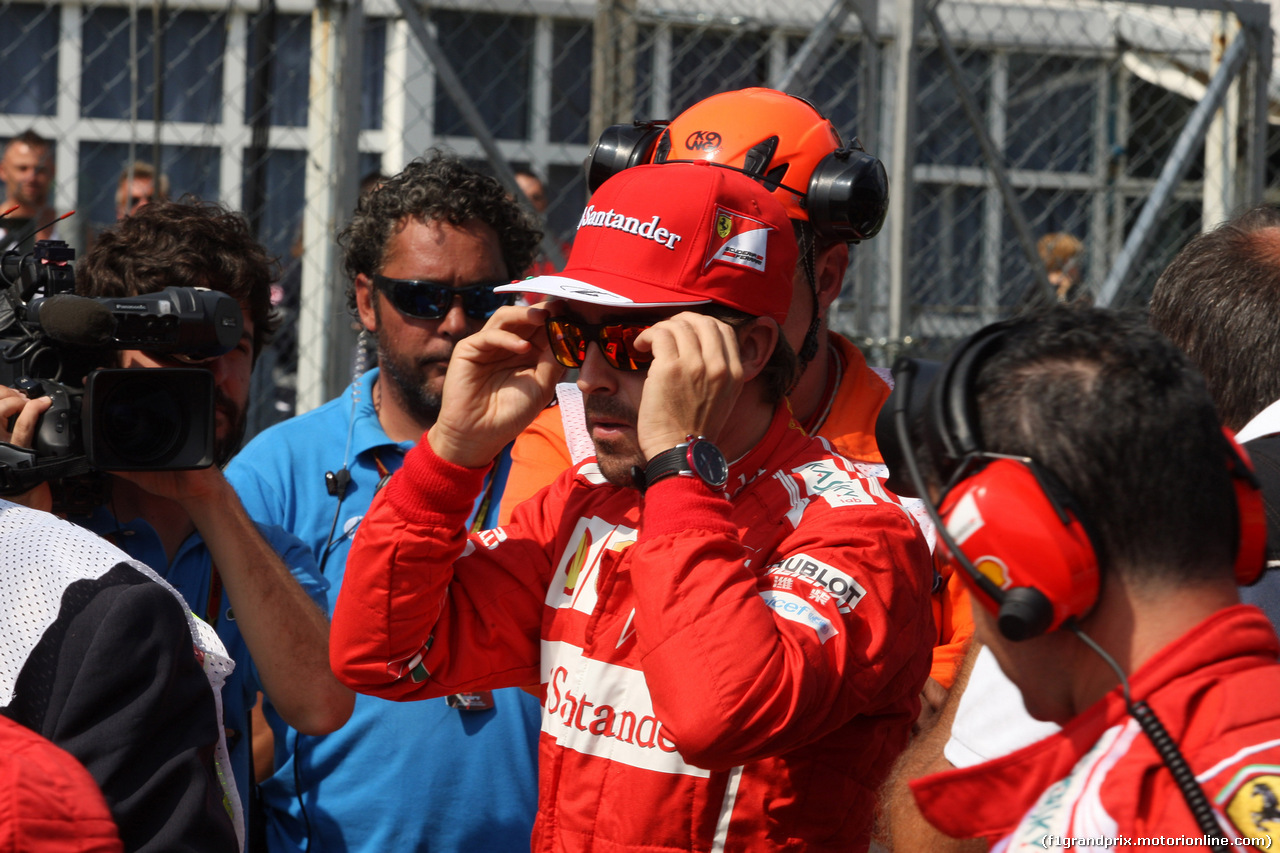GP ITALIA, 07.09.2014 - Gara, Fernando Alonso (ESP) Ferrari F14-T