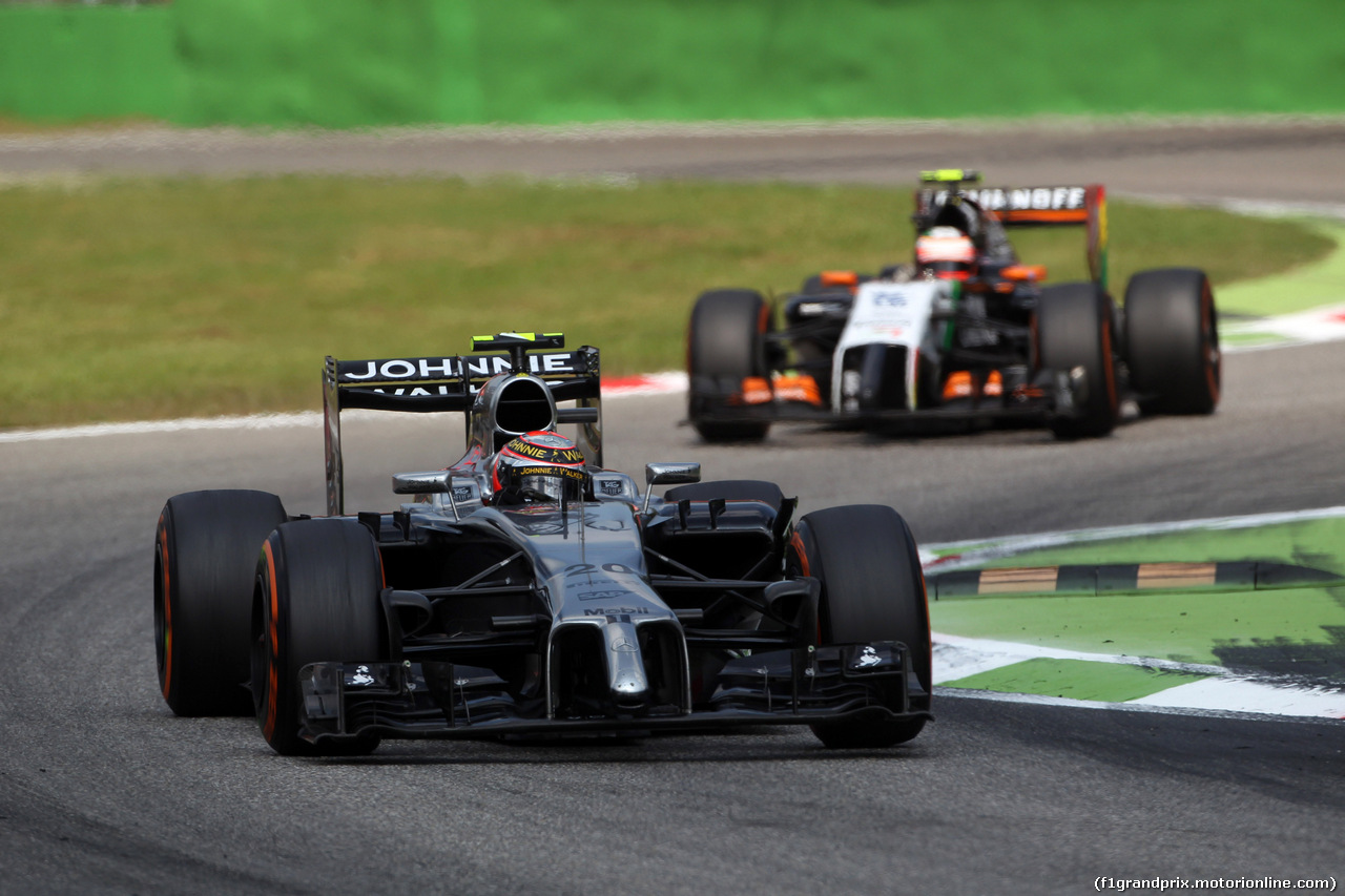 GP ITALIA, 07.09.2014 - Gara, Kevin Magnussen (DEN) McLaren Mercedes MP4-29
