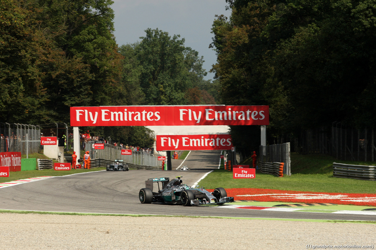 GP ITALIA, 07.09.2014 - Gara, Nico Rosberg (GER) Mercedes AMG F1 W05