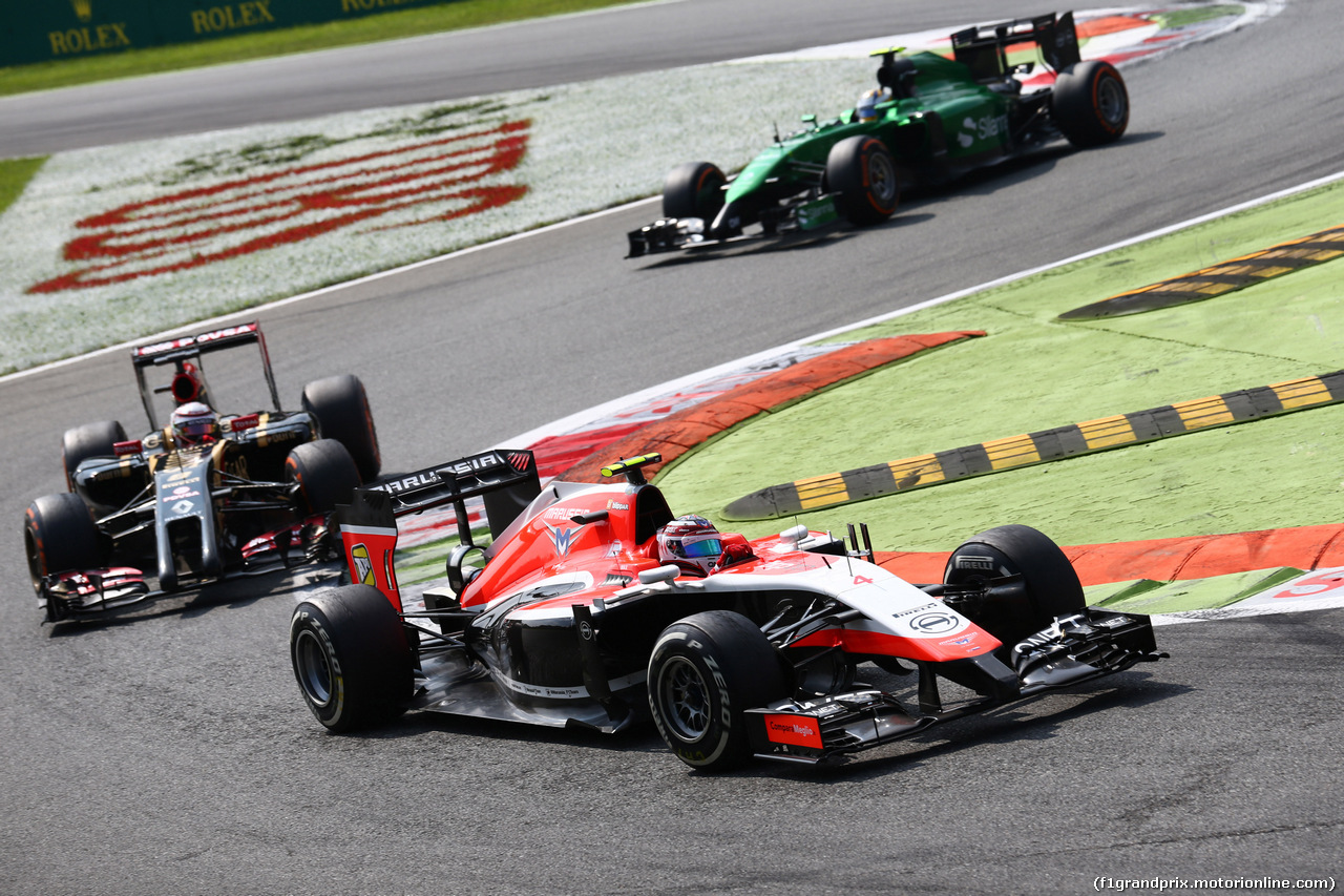 GP ITALIA, 07.09.2014 - Gara, Max Chilton (GBR), Marussia F1 Team MR03