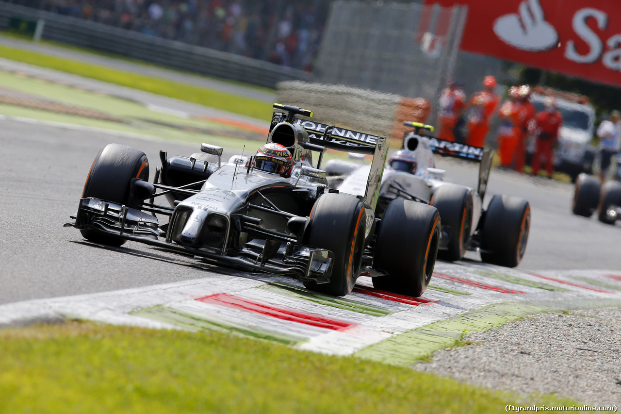 GP ITALIA, 07.09.2014 - Gara, Kevin Magnussen (DEN) McLaren Mercedes MP4-29