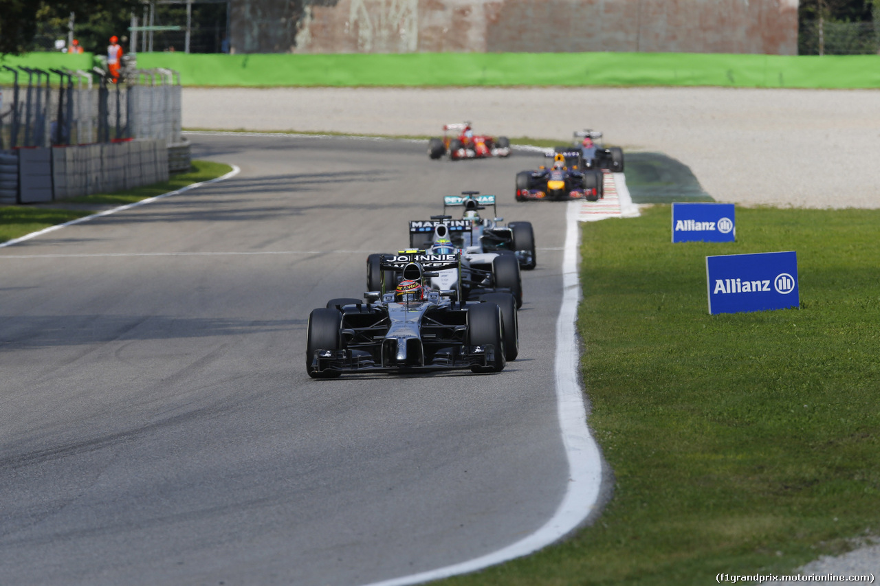 GP ITALIA, 07.09.2014 - Gara, Kevin Magnussen (DEN) McLaren Mercedes MP4-29