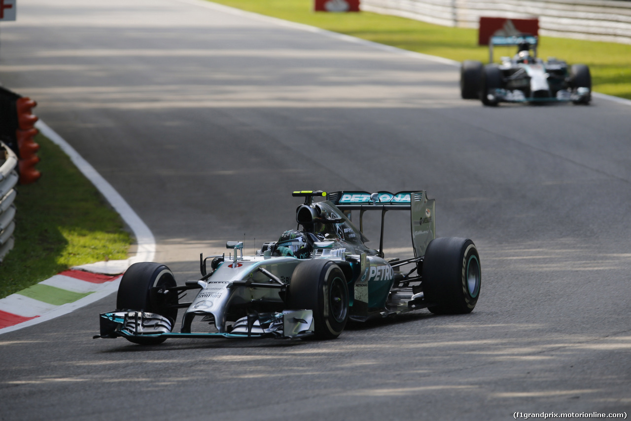 GP ITALIA, 07.09.2014 - Gara, Nico Rosberg (GER) Mercedes AMG F1 W05