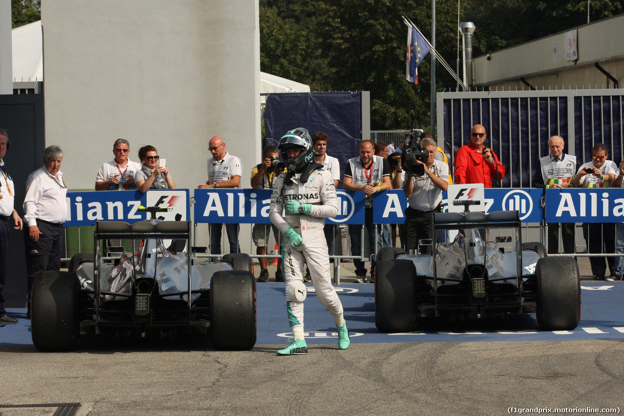 GP ITALIA, 07.09.2014 - Gara, secondo Nico Rosberg (GER) Mercedes AMG F1 W05