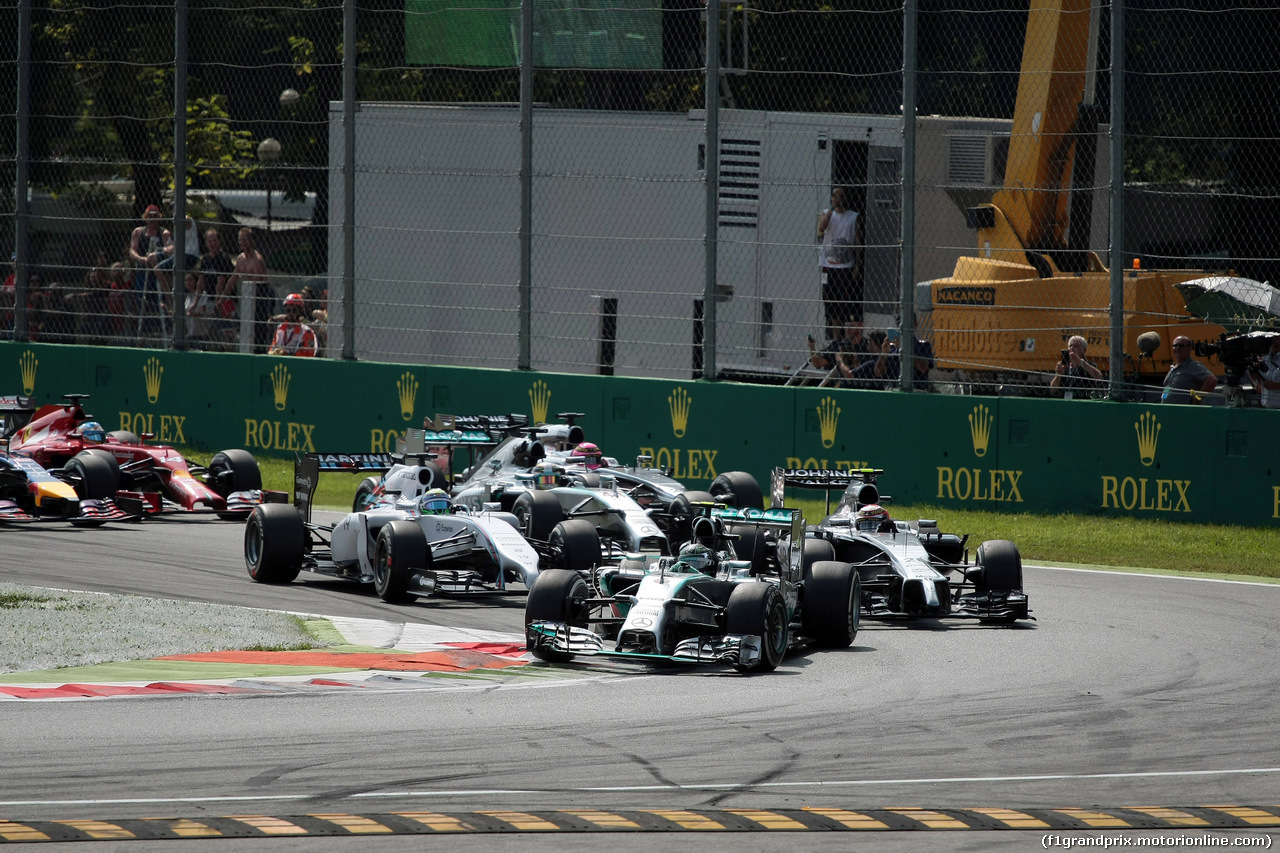 GP ITALIA, 07.09.2014 - Gara, Start of the race
