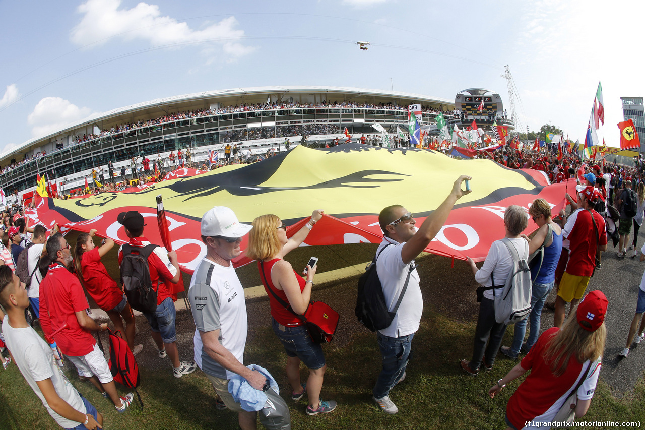 GP ITALIA, 07.09.2014 - Gara, Fans