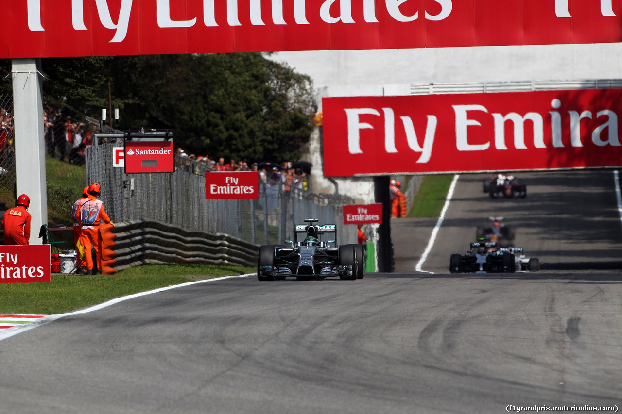 GP ITALIA, 07.09.2014 - Gara, Nico Rosberg (GER) Mercedes AMG F1 W05