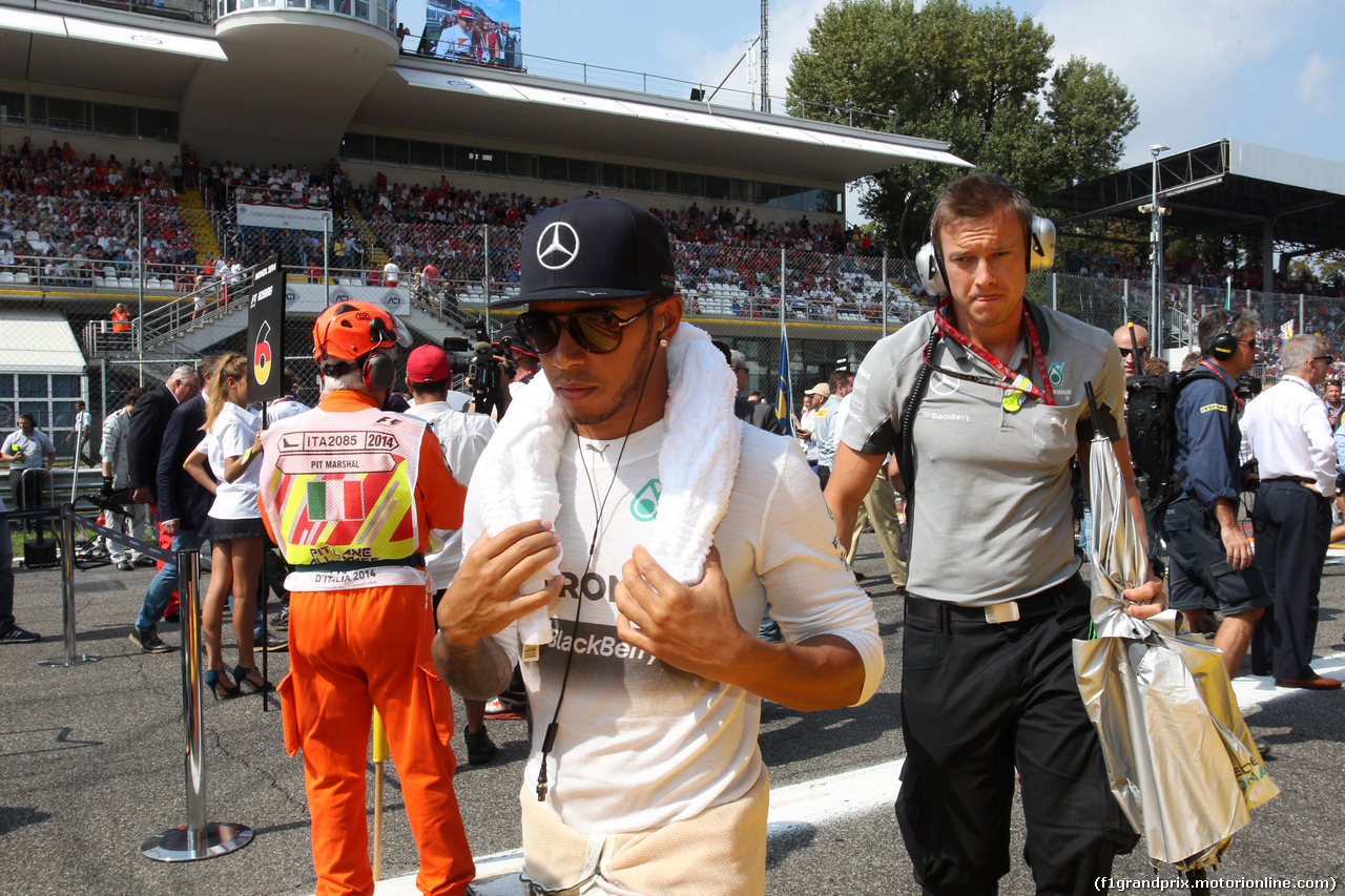 GP ITALIA, 07.09.2014 - Gara, Lewis Hamilton (GBR) Mercedes AMG F1 W05