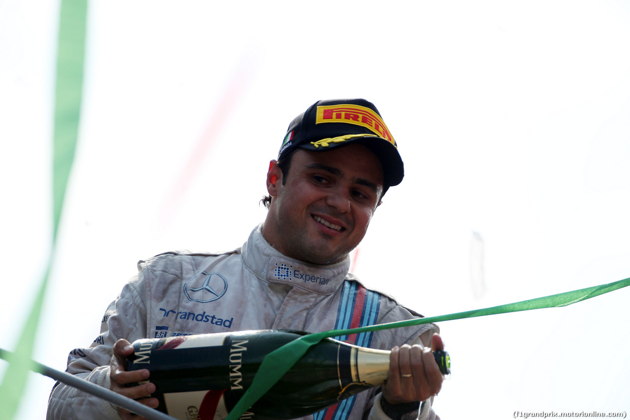 GP ITALIA, 07.09.2014 - Gara, terzo Felipe Massa (BRA) Williams F1 Team FW36