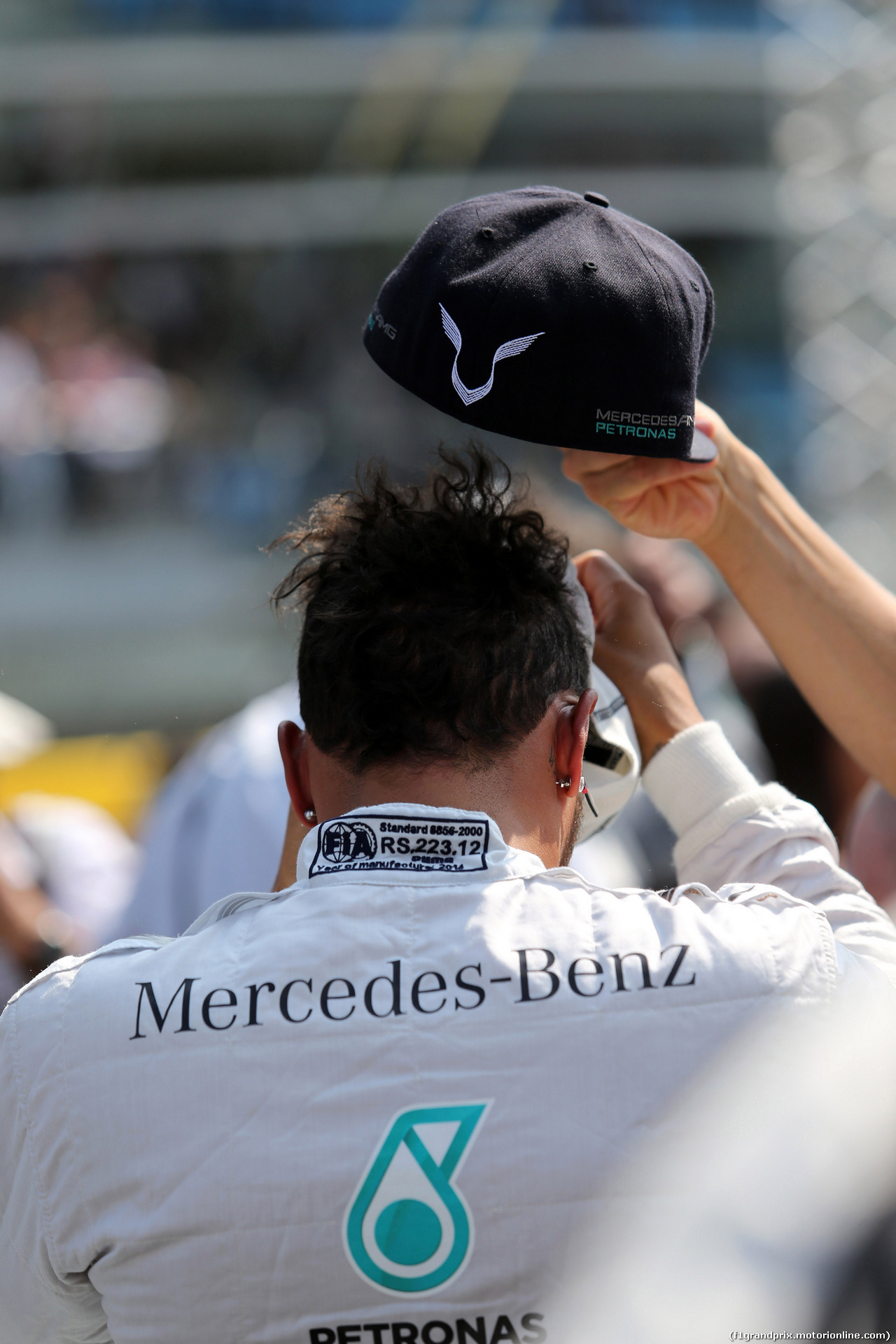 GP ITALIA, 07.09.2014 - Gara, Lewis Hamilton (GBR) Mercedes AMG F1 W05