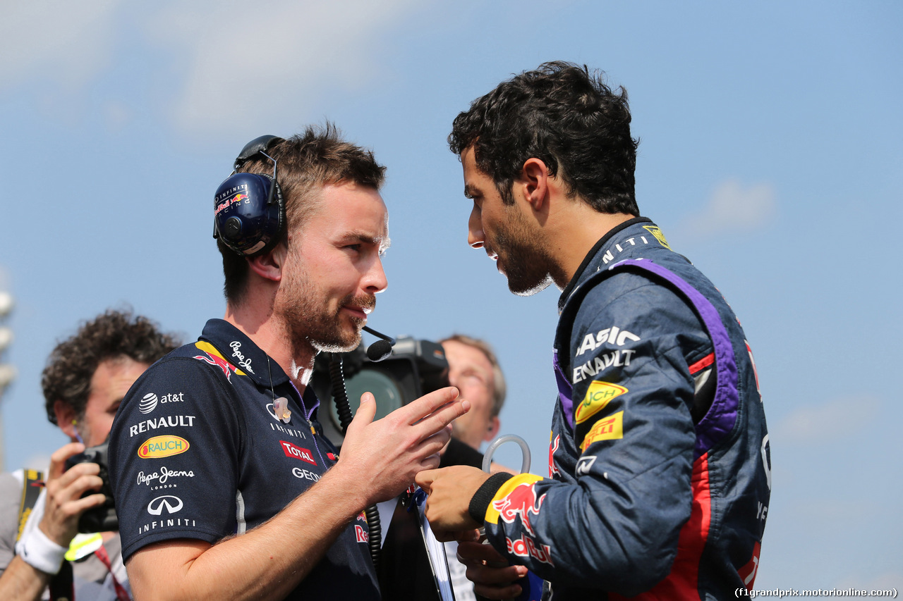 GP ITALIA, 07.09.2014 - Gara, Daniel Ricciardo (AUS) Red Bull Racing RB10
