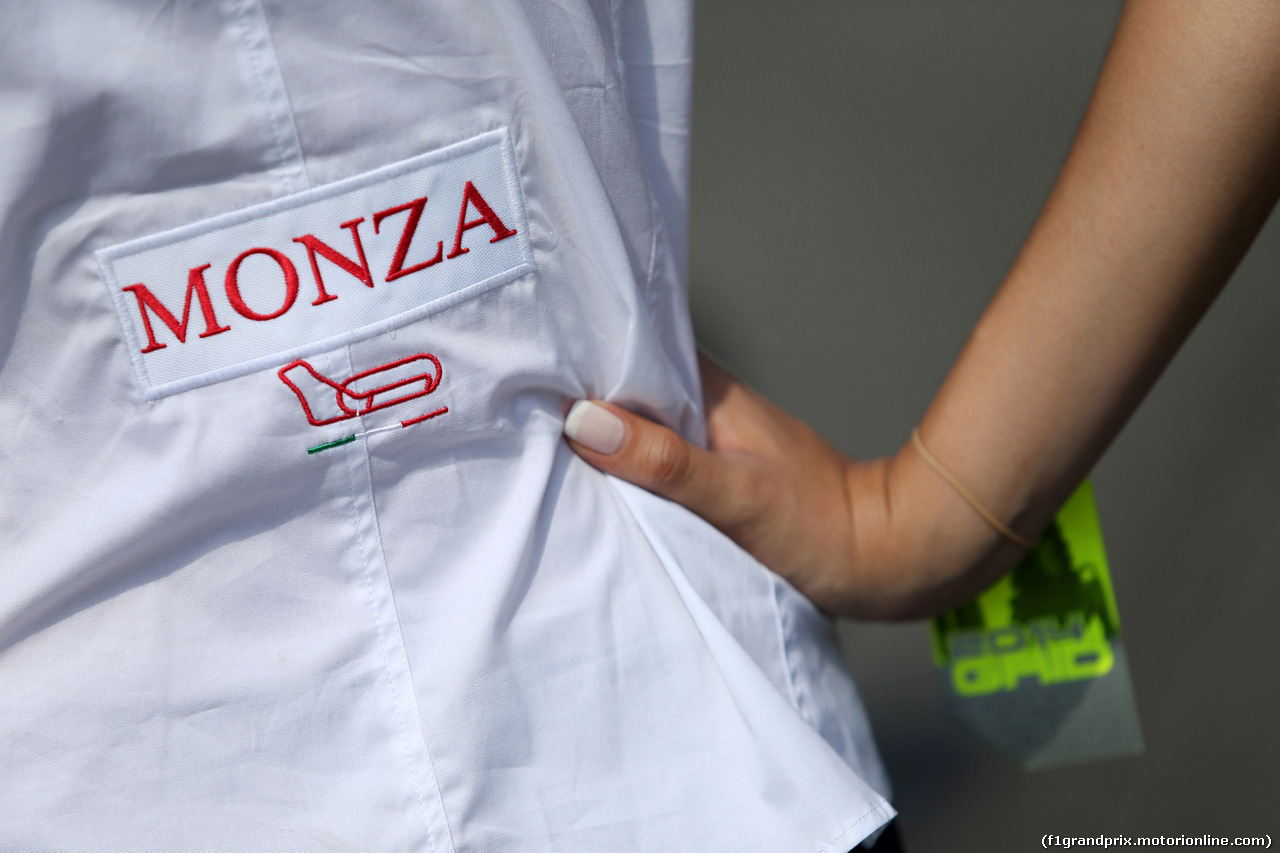 GP ITALIA, 07.09.2014 - Gara, griglia Ragazza