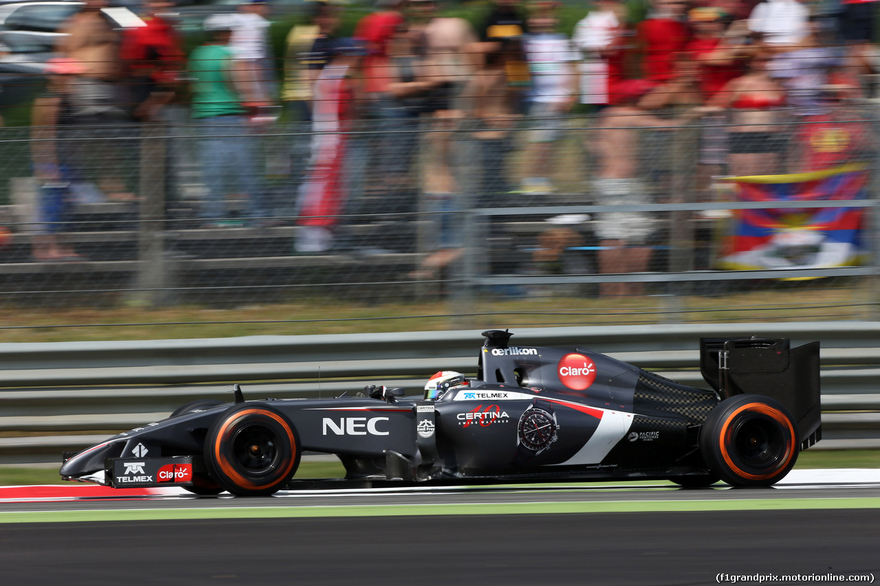 GP ITALIA, 07.09.2014 - Gara, Adrian Sutil (GER) Sauber F1 Team C33