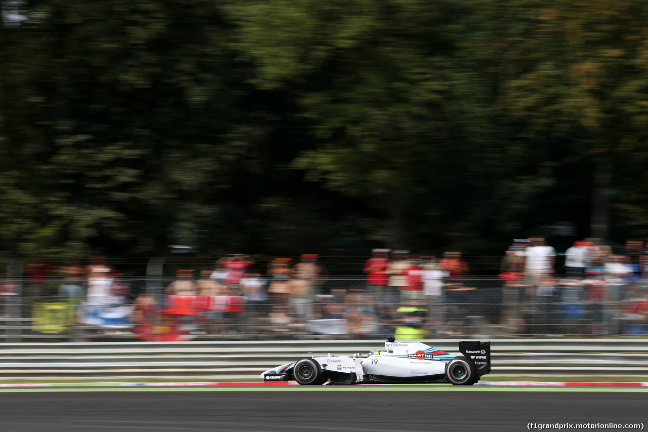 GP ITALIA, 07.09.2014 - Gara, Felipe Massa (BRA) Williams F1 Team FW36