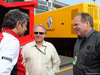 GP ITALIA, 07.09.2014- Marco Mattiacci (ITA) Team Principal, Ferrari, Joe Custer (USA) Stewart Haas Racing Vice President e Gene Haas (USA) Haas Automotion President.