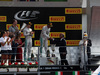 GP ITALIA, 07.09.2014 - Gara, 1st position Lewis Hamilton (GBR) Mercedes AMG F1 W05, secondo Nico Rosberg (GER) Mercedes AMG F1 W05 e terzo Felipe Massa (BRA) Williams F1 Team FW36 with Dr. Angelo Sticchi Damiani (ITA) Aci Csai President