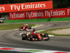 GP ITALIA, 07.09.2014 - Gara, Fernando Alonso (ESP) Ferrari F14-T davanti a Kimi Raikkonen (FIN) Ferrari F14-T
