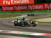 GP ITALIA, 07.09.2014 - Gara, Nico Rosberg (GER) Mercedes AMG F1 W05 davanti a Lewis Hamilton (GBR) Mercedes AMG F1 W05