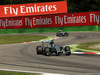 GP ITALIA, 07.09.2014 - Gara, Nico Rosberg (GER) Mercedes AMG F1 W05 davanti a Lewis Hamilton (GBR) Mercedes AMG F1 W05