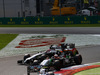 GP ITALIA, 07.09.2014 - Gara, Jenson Button (GBR) McLaren Mercedes MP4-29 e Sergio Perez (MEX) Sahara Force India F1 VJM07