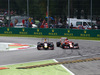 GP ITALIA, 07.09.2014 - Gara, Daniel Ricciardo (AUS) Red Bull Racing RB10 pass Kimi Raikkonen (FIN) Ferrari F14-T