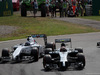 GP ITALIA, 07.09.2014 - Gara, Valtteri Bottas (FIN) Williams F1 Team FW36 e Kevin Magnussen (DEN) McLaren Mercedes MP4-29