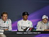 GP ITALIA, 07.09.2014 - Gara, Conferenza Stampa, Nico Rosberg (GER) Mercedes AMG F1 W05, Lewis Hamilton (GBR) Mercedes AMG F1 W05 e Felipe Massa (BRA) Williams F1 Team FW36