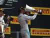 GP ITALIA, 07.09.2014 - Gara, secondo Nico Rosberg (GER) Mercedes AMG F1 W05 e Lewis Hamilton (GBR) Mercedes AMG F1 W05 vincitore