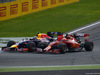 GP ITALIA, 07.09.2014 - Gara, Daniel Ricciardo (AUS) Red Bull Racing RB10 e Kimi Raikkonen (FIN) Ferrari F14-T