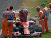 GP ITALIA, 07.09.2014 - Gara, Fernando Alonso (ESP) Ferrari F14-T retires from the race
