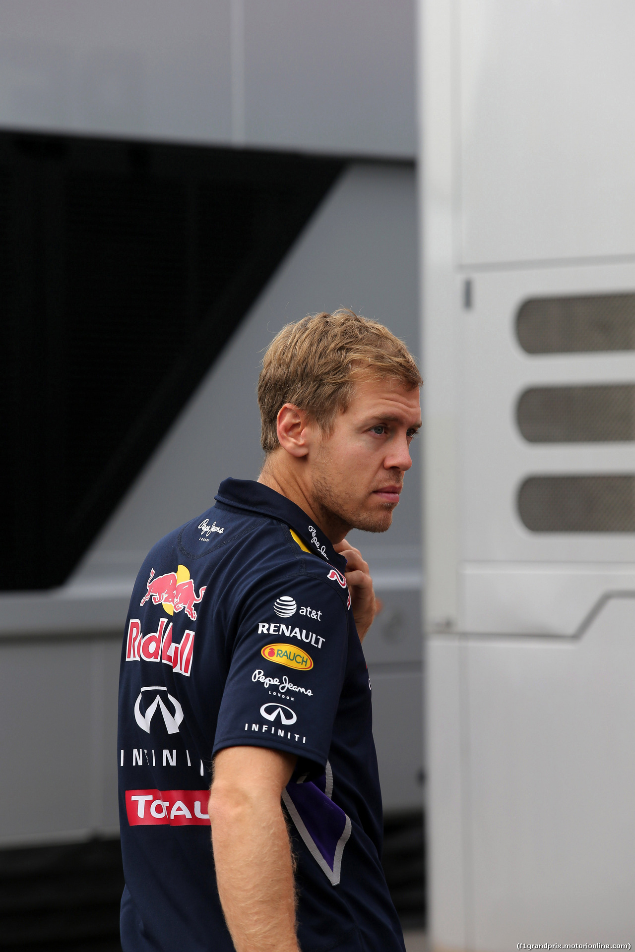 GP ITALIA, 04.09.2014- Sebastian Vettel (GER) Red Bull Racing RB10