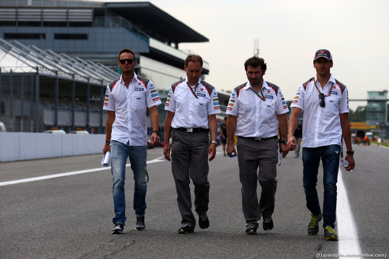GP ITALIA, 04.09.2014- Adrian Sutil (GER) Sauber F1 Team C33