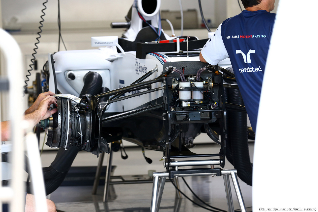 GP ITALIA, 04.09.2014- Williams F1 Team FW36, detail