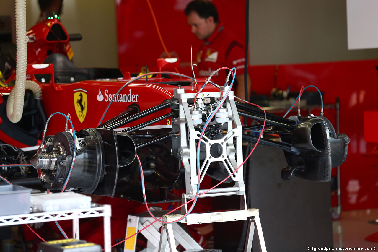 GP ITALIA, 04.09.2014- Ferrari F14-T, detail