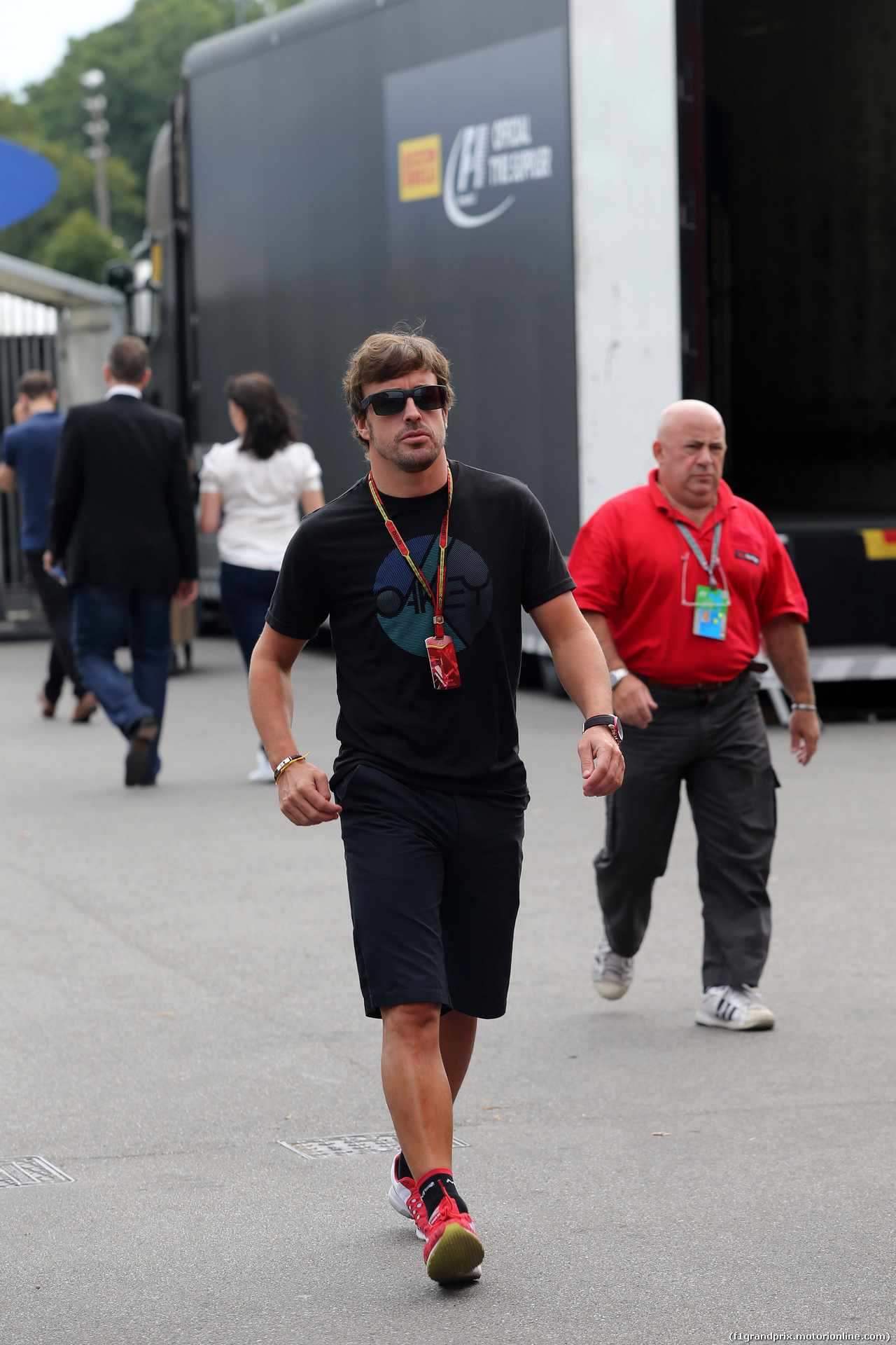 GP ITALIA, 04.09.2014- Fernando Alonso (ESP) Ferrari F14-T