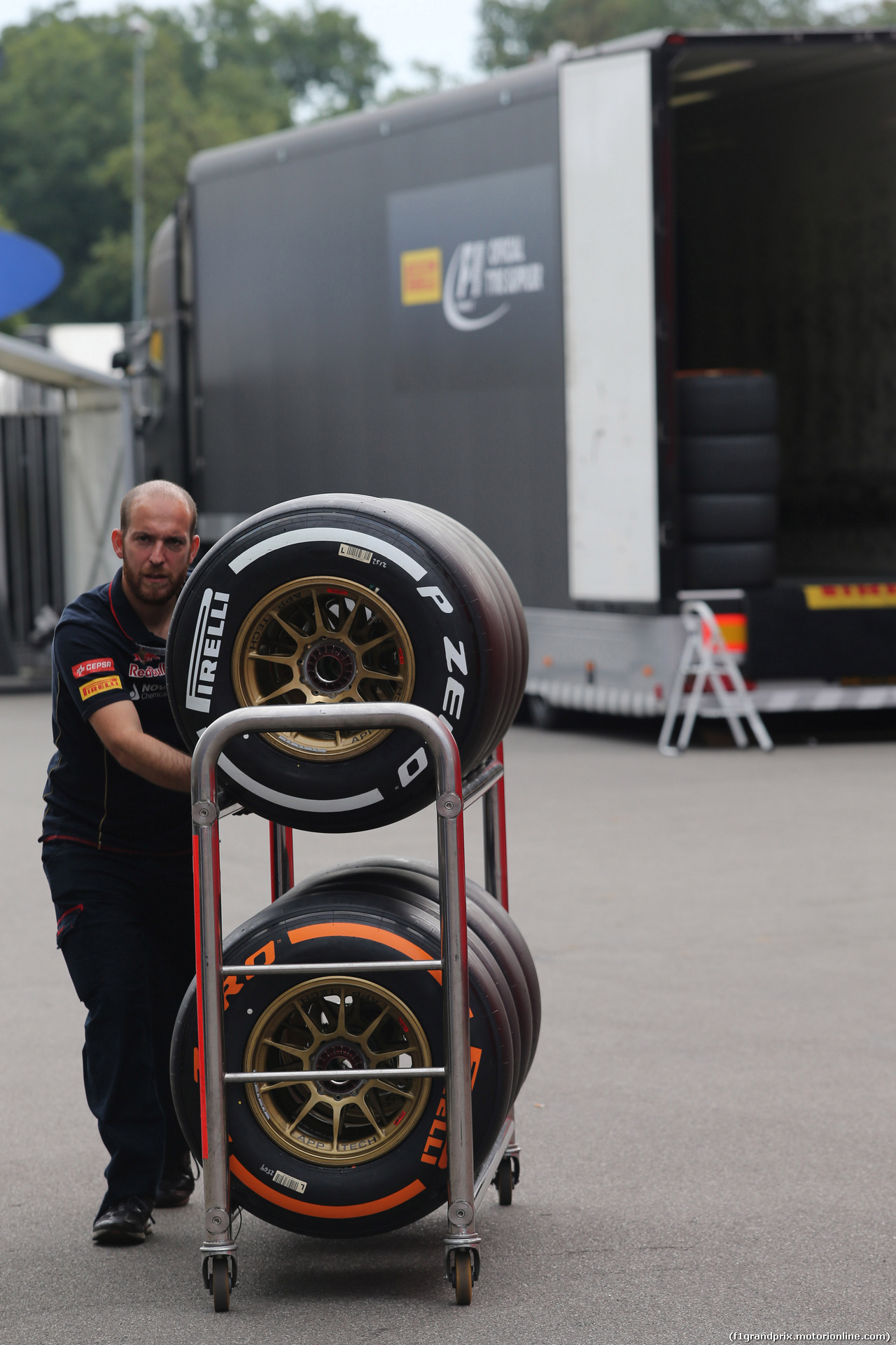GP ITALIA, 04.09.2014- Pirelli Tyres