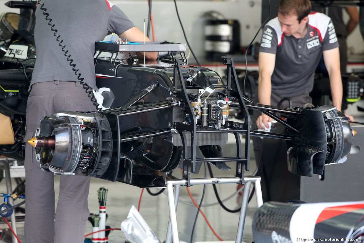 GP ITALIA, 04.09.2014- Sauber F1 Team C33, detail