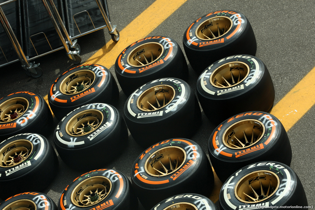 GP ITALIA, 04.09.2014- Pirelli Tyres e OZ Wheels