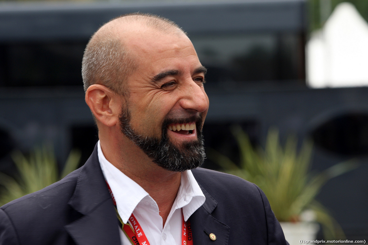 GP ITALIA, 04.09.2014- Ivan Capelli (ITA) ACI Milano, President