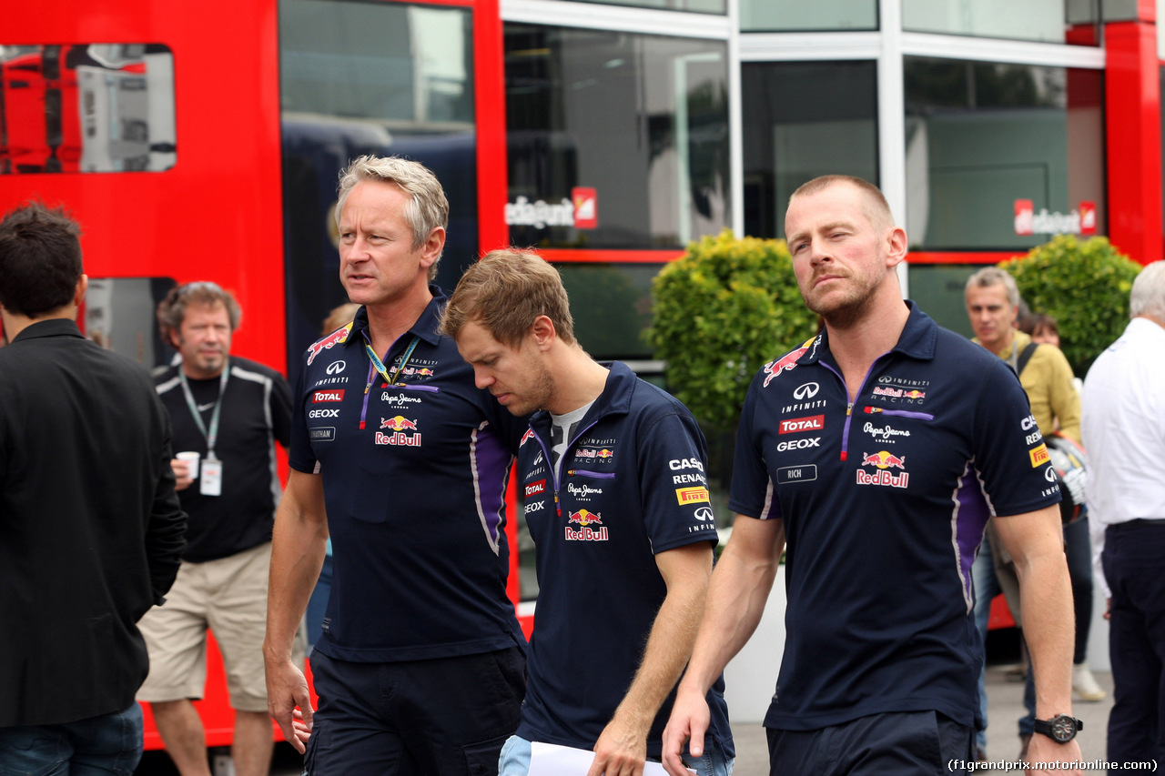 GP ITALIA, 04.09.2014- Sebastian Vettel (GER) Red Bull Racing RB10