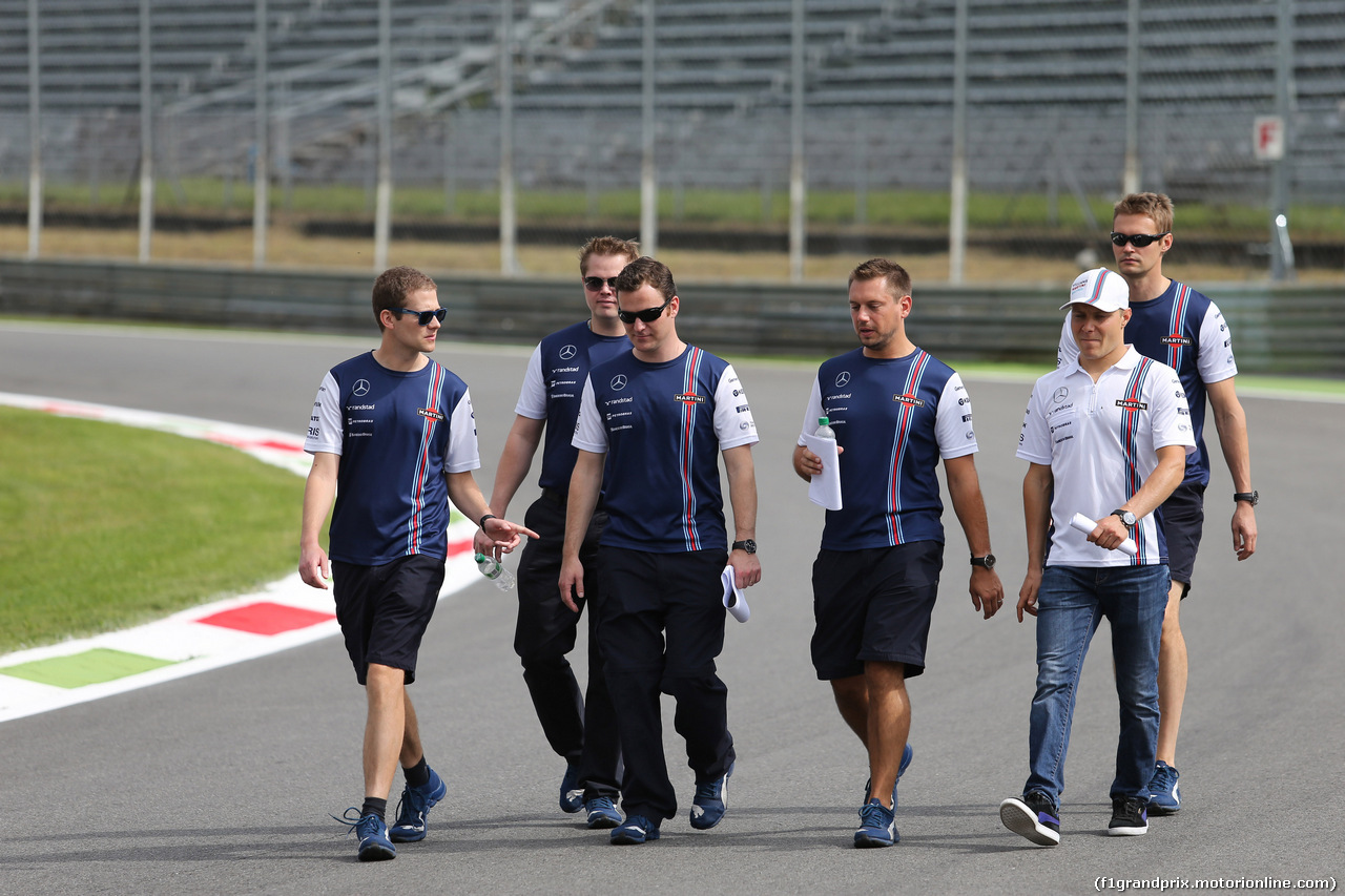 GP ITALIA, 04.09.2014- Valtteri Bottas (FIN) Williams F1 Team FW36