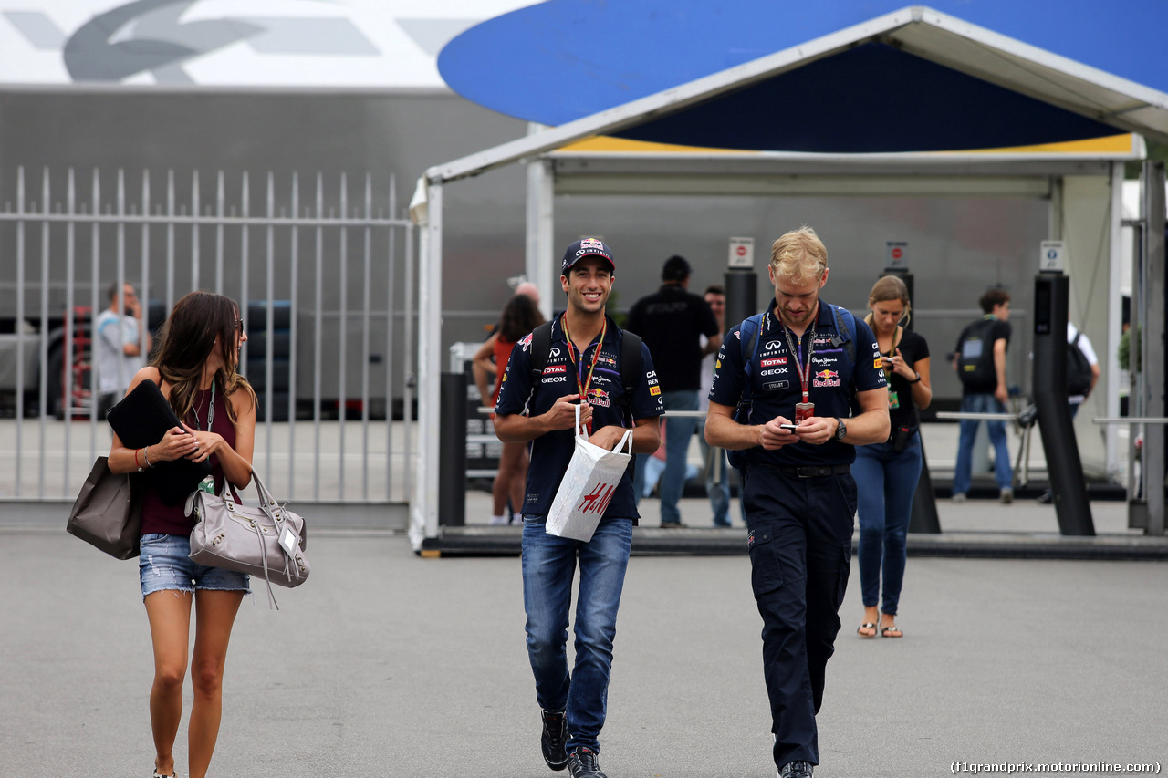 GP ITALIA, 04.09.2014- Daniel Ricciardo (AUS) Red Bull Racing RB10