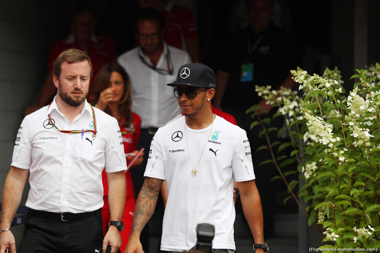 GP ITALIA, 04.09.2014- Lewis Hamilton (GBR) Mercedes AMG F1 W05