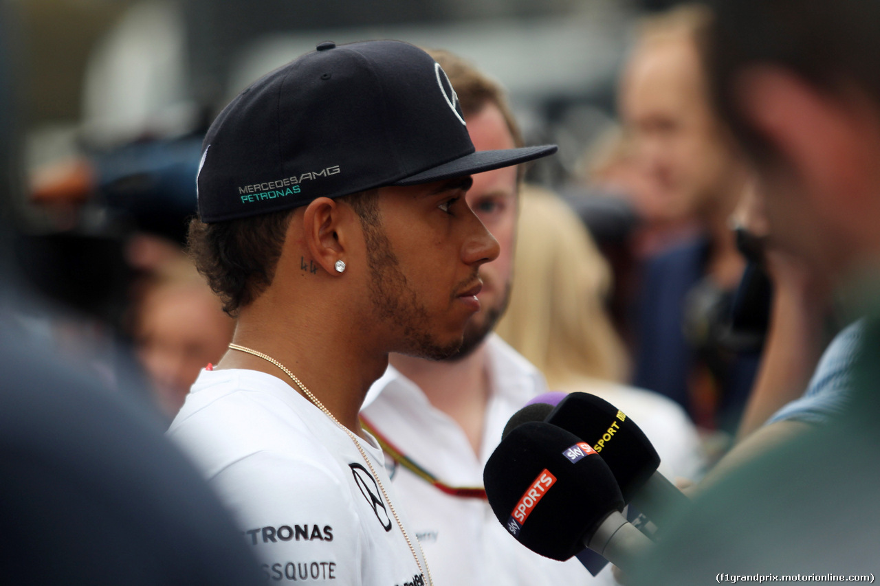 GP ITALIA, 04.09.2014- Lewis Hamilton (GBR) Mercedes AMG F1 W05