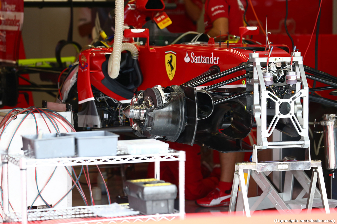 GP ITALIA, 04.09.2014- Ferrari F14-T, detail
