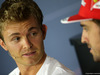 GP ITALIA, 04.09.2014- Conferenza Stampa, Nico Rosberg (GER) Mercedes AMG F1 W05 e Fernando Alonso (ESP) Ferrari F14-T