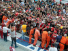 GP ITALIA, 04.09.2014- Autograph session, Fernando Alonso (ESP) Ferrari F14-T e Kimi Raikkonen (FIN) Ferrari F14-T